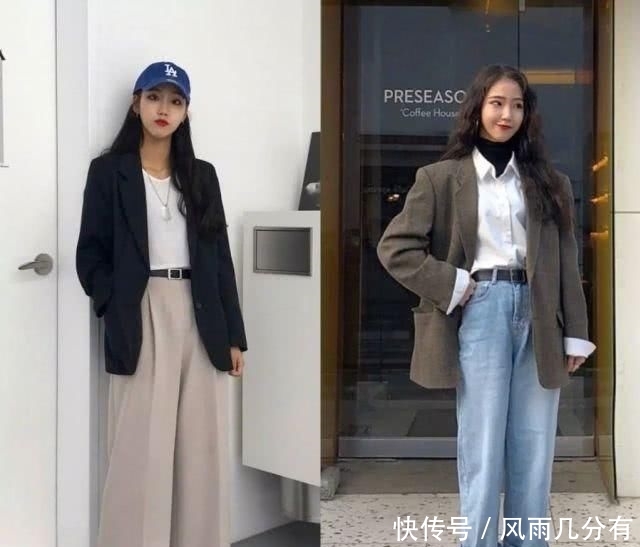 「舒适」随性舒适不做作!18套适合利落酷女孩的早春穿搭示范