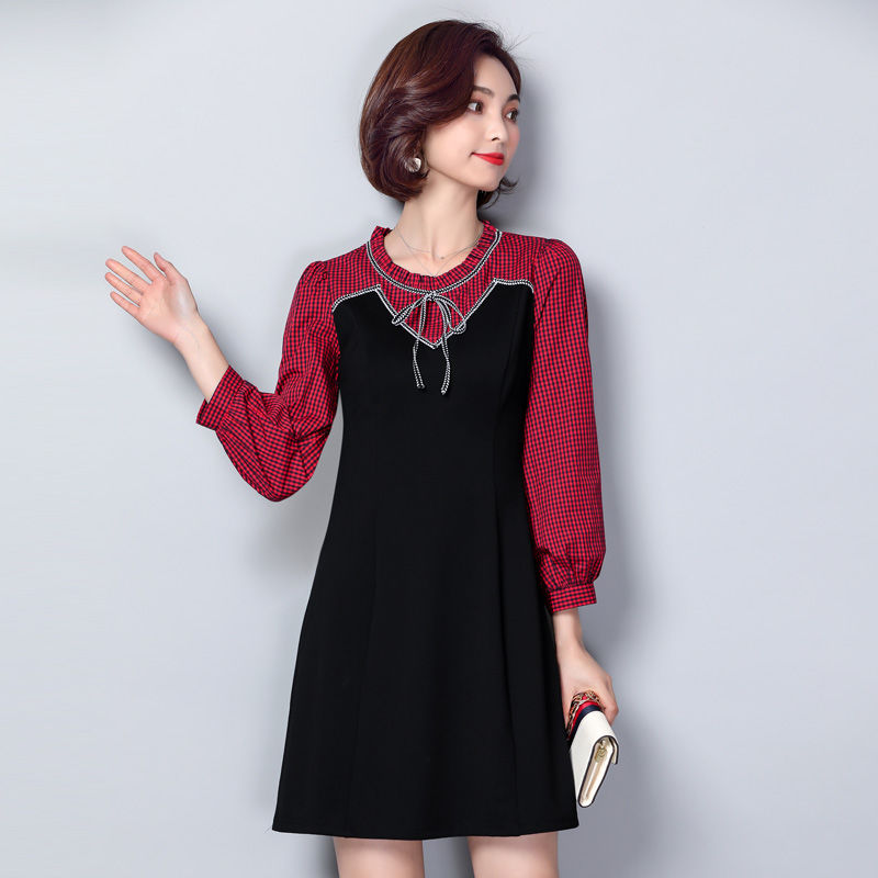 中秋回娘家，老婆穿这样的，5XL遮肉装+平底鞋，显瘦到没朋友