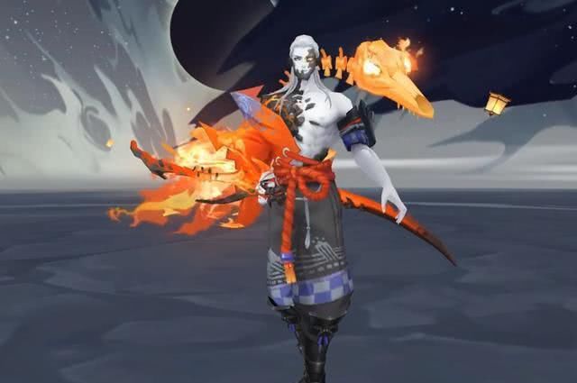  皮肤■阴阳师SR久次良新皮肤建模及立绘详解 鲸骨开变炭烧椒盐烤鱼
