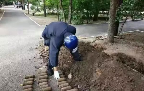 惊心！香坊劳动公园挖出一大堆炮弹，足有56枚！放心，已送去销毁