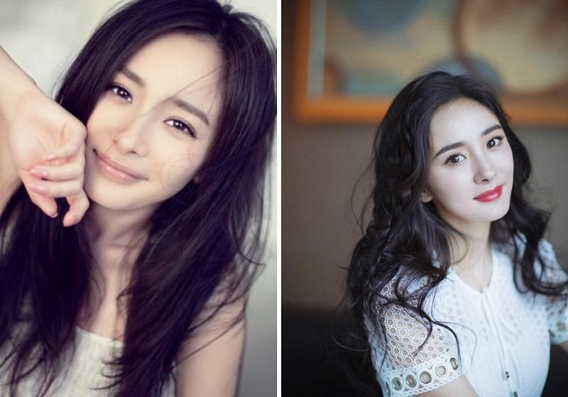 女星不涂口红与涂口红的差距:李沁50%，赵丽颖90%，最小差距是她