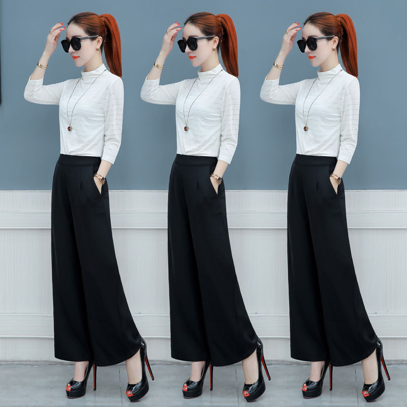 43岁老婆真的会打扮，中秋节出游，穿上时髦套装，把我都美醉了