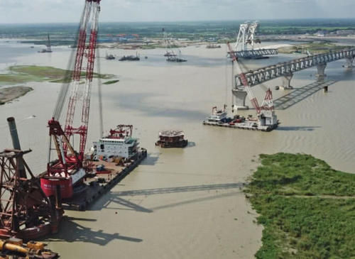 中国基建再发功，接受超级工程，建造与孟加拉国的“梦想之桥”