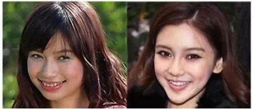 Angelababy童年照上热搜，这下真有人相信她没整容了