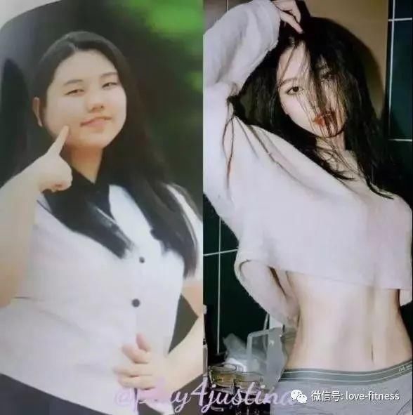 从100公斤减到50公斤，如今她漂亮到亲妈不敢认!