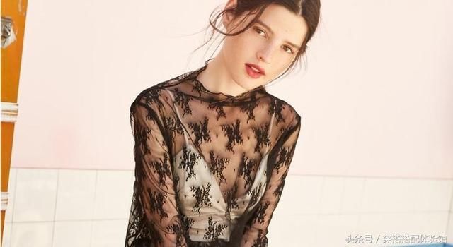 若隐若现才是真性感，这点我只服透视装！