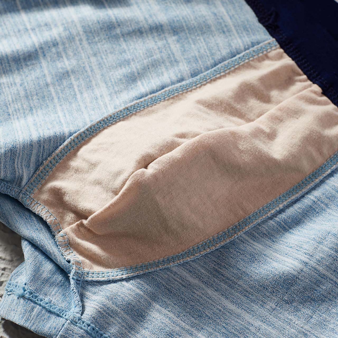 过时的三角裤赶紧扔了吧!今年流行“无角呼吸裤”，简直让人着迷