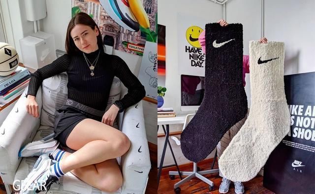  Nike@这款超大号Nike袜子地毯还未发售，就让Swoosh粉热捧