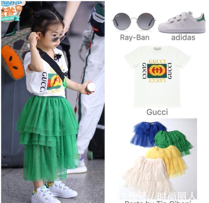 3岁就会穿搭还迷恋口红，戚薇女儿比妈妈还臭美，长大可不得了