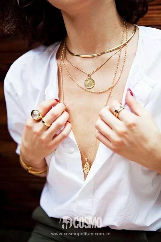 时髦办｜比choker更好搭的锁骨链，爱它