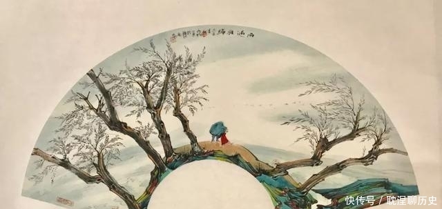 【中国画】「津门网」他的彩墨山水,颇得中国画似与不似的妙蒂