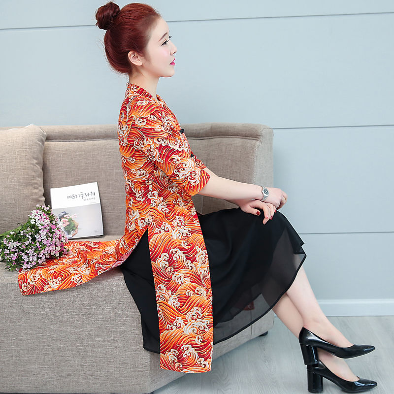 终于等到你，高贵优雅的中国风旗袍装，比出水芙蓉还美