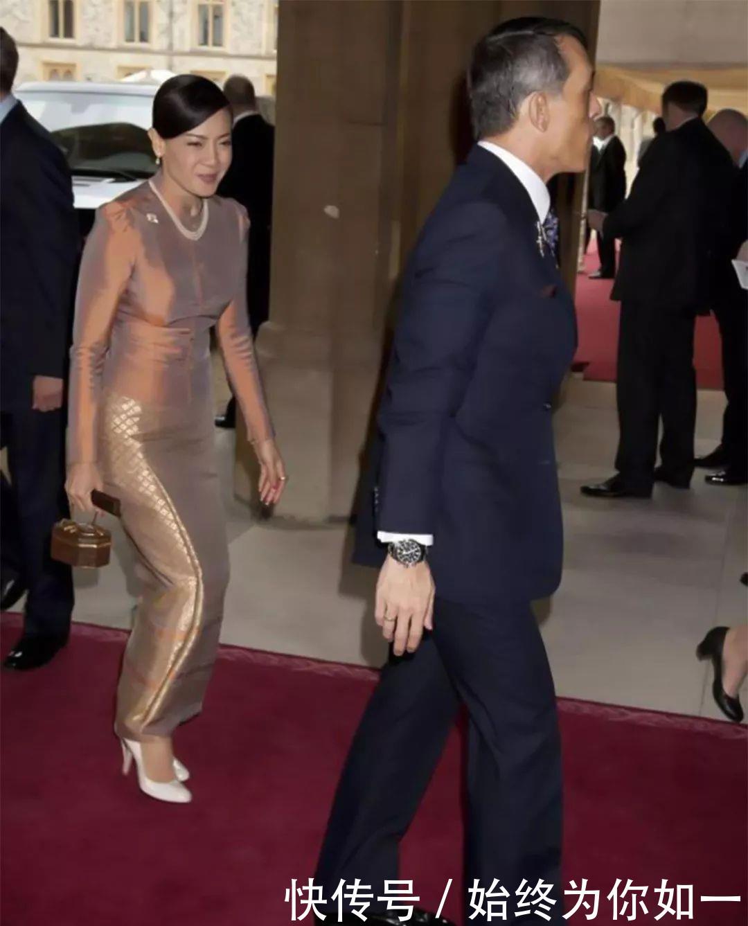  #外交才能#玛哈国王的三任娇妻，同穿华服见外宾，可差别咋这么大呢！