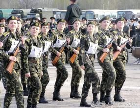 乌克兰军队美女泛滥成灾