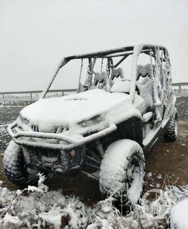  「哇塞」哇塞！重庆2019年第一场雪来了 城口喜降瑞雪