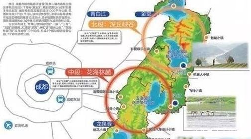为什么成都天府新区不修在城北发达的成德绵经济圈, 而修在南边