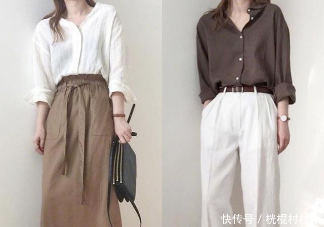 今年最火的是莫兰迪色系穿搭，18套早秋通勤最佳穿配给你示范！