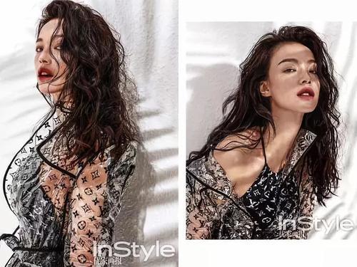 迪丽热巴你真的过分了,穿着透明鞋子就要出门?舒淇的衣服都透了