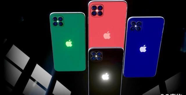 『iPhone12系列手机』iPhone12概念图: 砍刘海+方形4摄+氛围灯, 细品后对华为P40无爱了