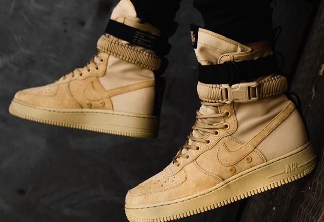 人气小麦色回归！SF-AF1 全新配色实物上脚图赏