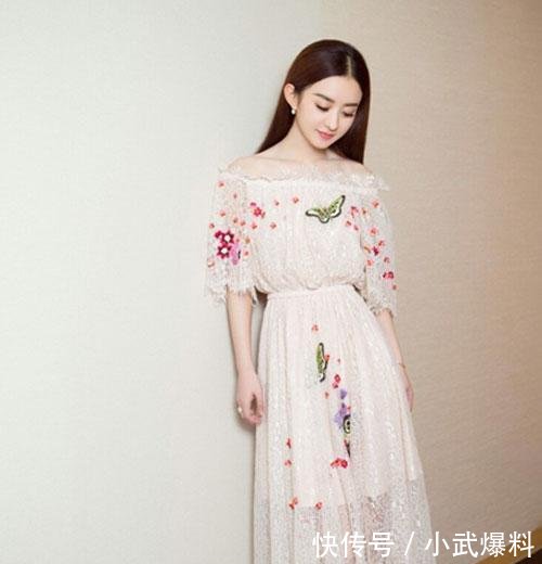 一直以为杨幂穿印花裙是最美的, 直到我看到了蒋勤勤!