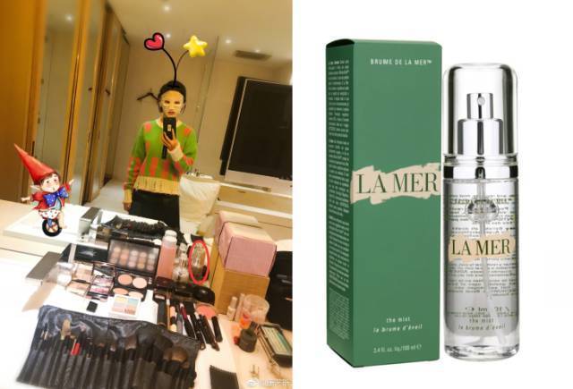 看了唐艺昕的化妆台，终于知道为什么张若昀那么喜欢她了！