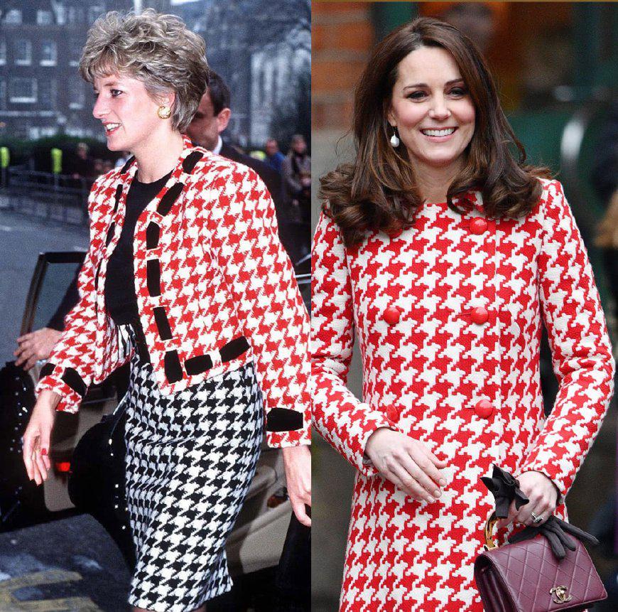 戴安娜是最受欢迎王妃 梅根和凯特穿戴妃“同款”用时尚怀念婆婆