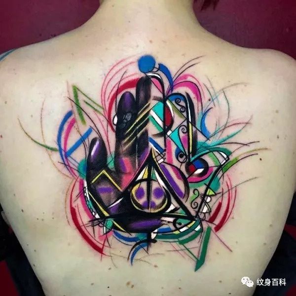 这些水彩纹身,容易把眼睛看花,你敢不敢看?