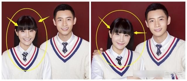 眉毛@都说结婚证件照要露出眉毛和耳朵,看到明星的结婚照谁最好看?