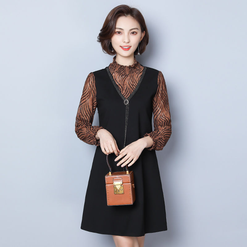 中秋回娘家，老婆穿这样的，5XL遮肉装+平底鞋，显瘦到没朋友