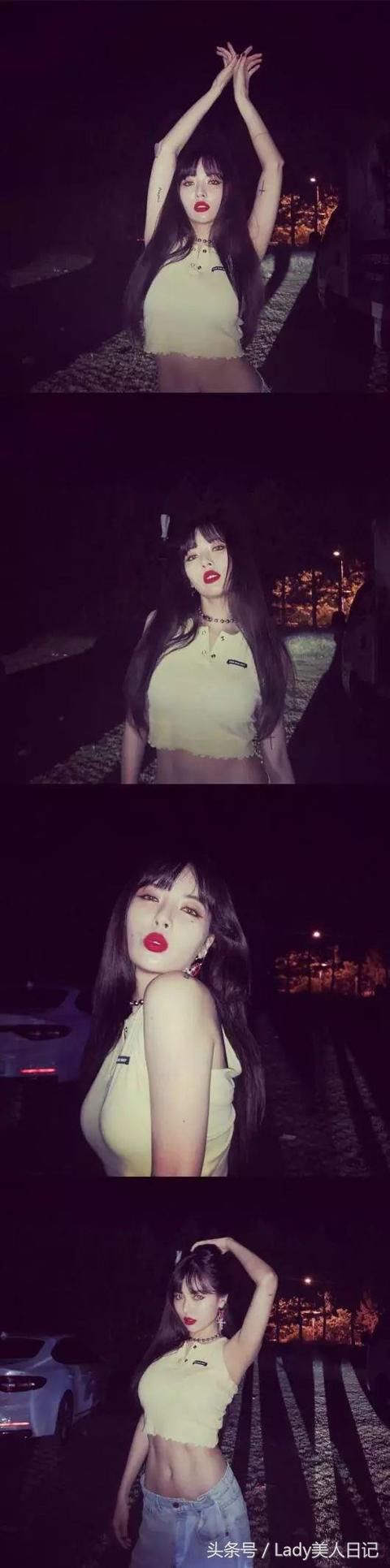 小野马金泫雅夏日强势回归，浴缸镜头让人喷血，小蛮腰穿搭更绝妙