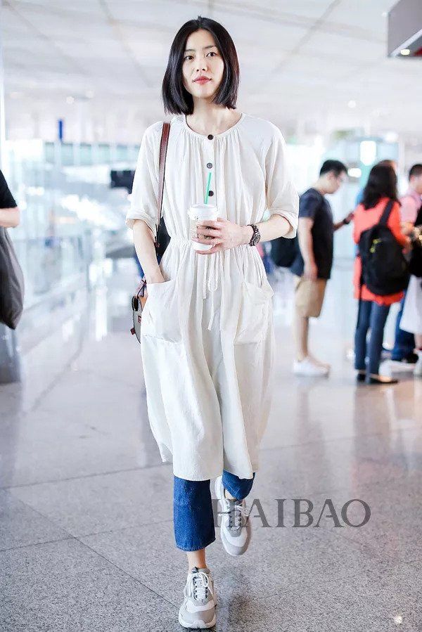 国模| 刘雯走起日系清新风，杜鹃依然气质范儿十足!