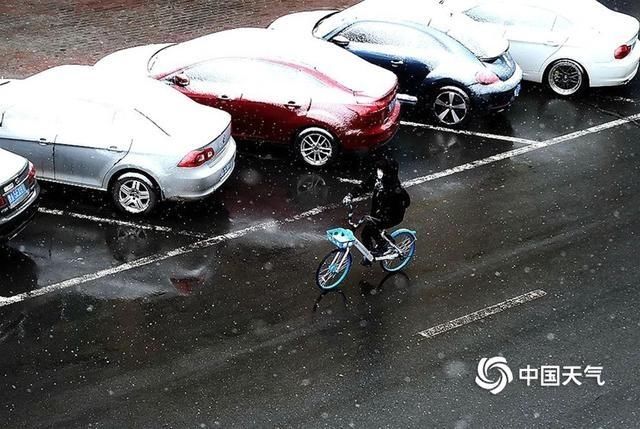  [谷雨]谷雨时节 哈尔滨主城区雪落街头