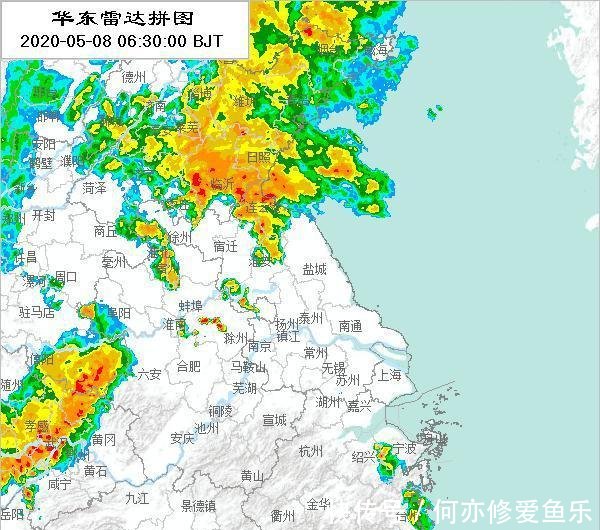  『大雨』江苏迎来转折日！新一轮倾盆大雨！小雨中雨大雨将分布江苏如下