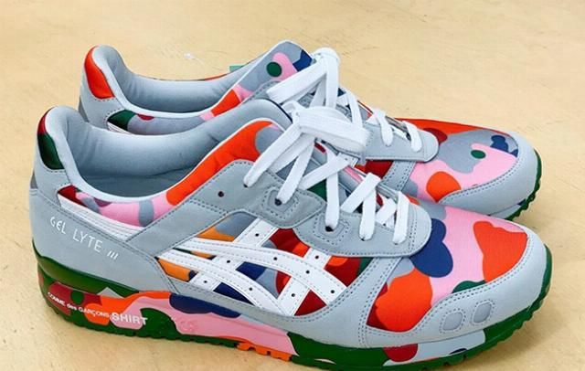 联名@CDG x ASICS 全新联名曝光!鞋舌剪裁有彩蛋...