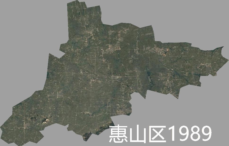  【卫星】江苏无锡市1989-2019高清卫星图对比，飞速发展中的无锡