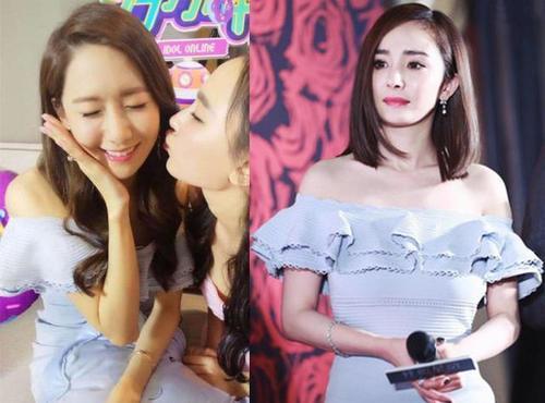 杨幂撞衫凯特王妃同一件衣服, 却穿出两种截然不同的风格