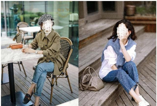  「适合」牛仔裤子的显高穿搭方法，好搭还显瘦，那样穿就没错