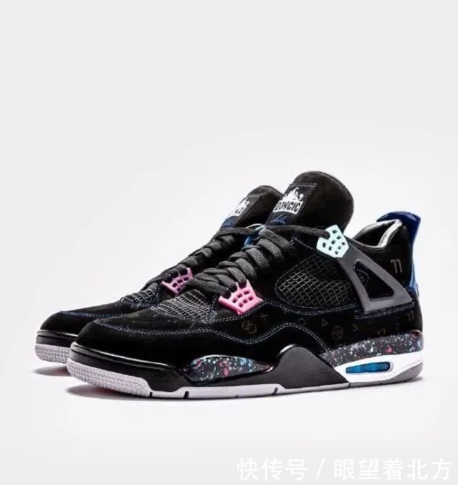  「AJ4」库班有多爱东契奇 看看这双定制版AJ4有多少细节就知道