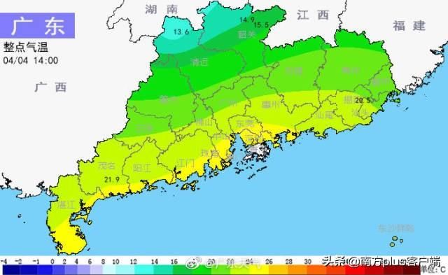  『明日』明日起，广东又将有一轮明显降雨，最低气温11℃