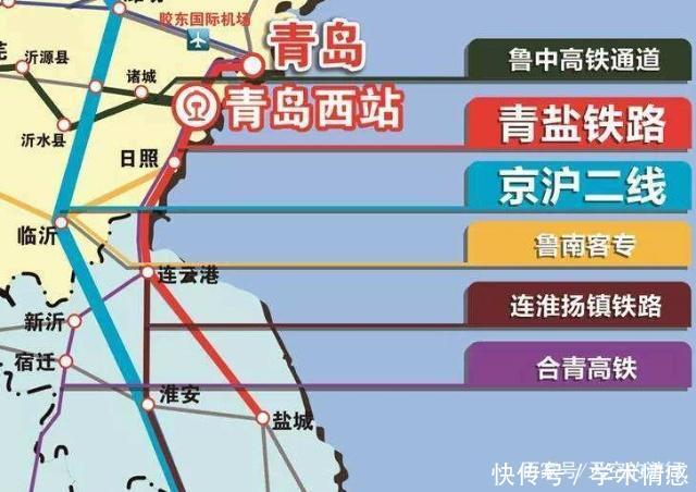 这条高铁线路由山东和江苏共建，沿途设站19个，即将通车运营