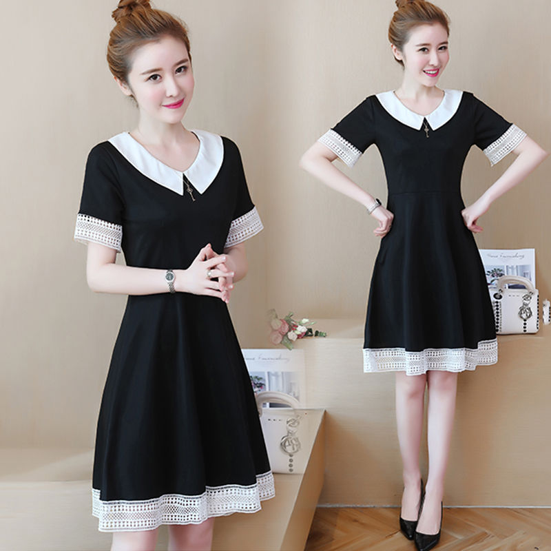 200斤姐姐嫩得像18岁，原来竟穿了5XL大码裙!洋气又显瘦