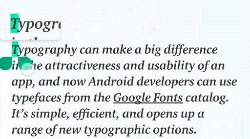 Android P加新功能:筛选文本更轻松