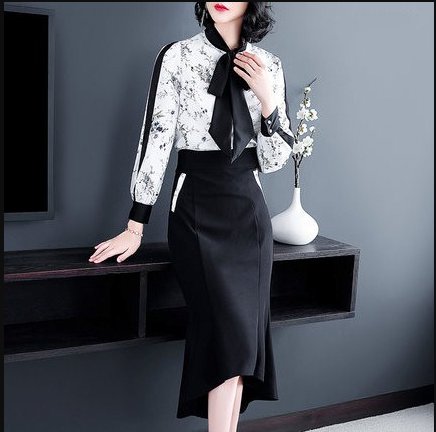 女人不会搭配简直”没法看“，终于等到时髦套装+高跟鞋，真迷人