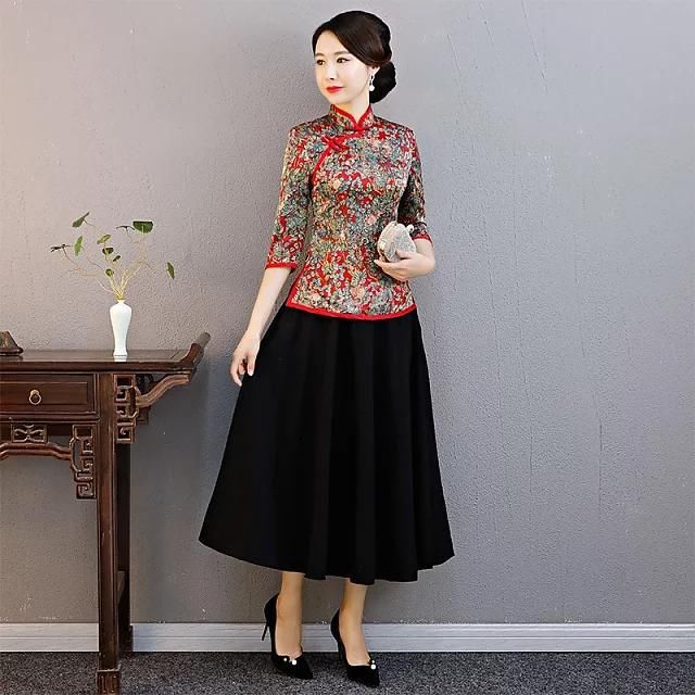 气质旗袍套装，带你破解省时又时尚的秘密！