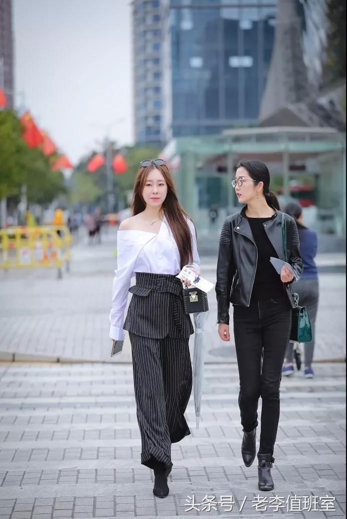 街拍:衣冠楚楚容色动人又气质高雅的时尚性感美女