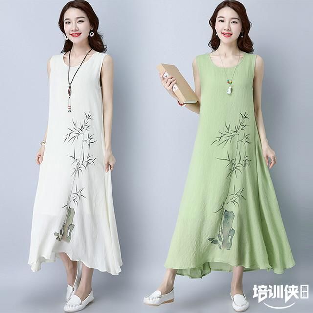 哇塞！从末见过这么美的连衣裙，夏天这么穿，显白显瘦美翻天