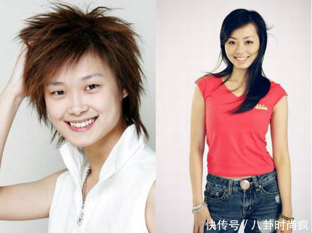 张靓颖和李宇春同时现身机场，曾经的超女如今一对比就逊色不少！