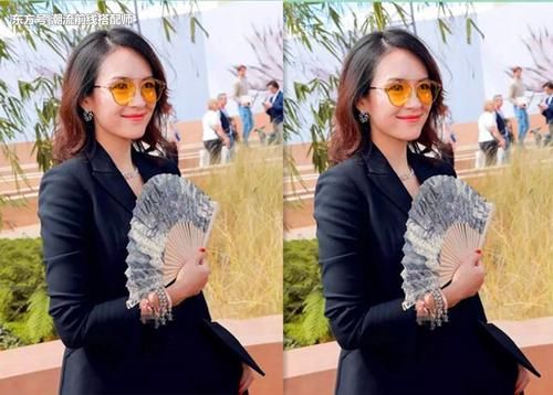 章子怡和赵薇同穿西装，网友：终于见识到女星与总裁的差距有多大