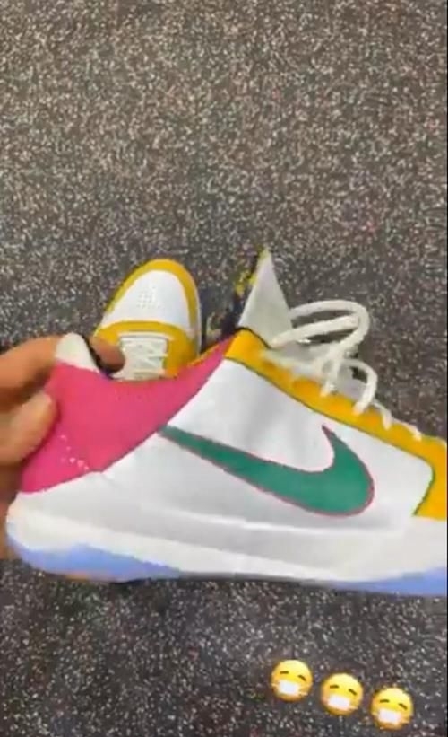 塔克@鞋王塔克又晒狠鞋!这次是前所未见的 Nike Kobe 5